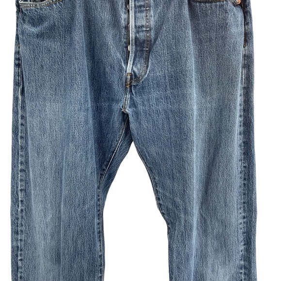 Levi’s 501 Straight Leg Button Fly Men's Denim Jeans Size 38/34 - Picture 5 of 15